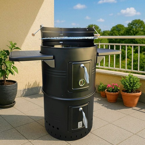 Affumicatore barbecue a - affumicatore, e