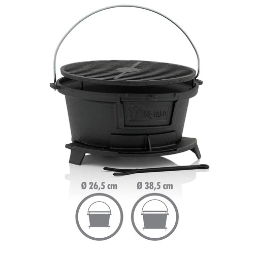 Bbq toro pentola per barbecue - pentola,