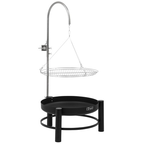 Barbecue girevole con braciere